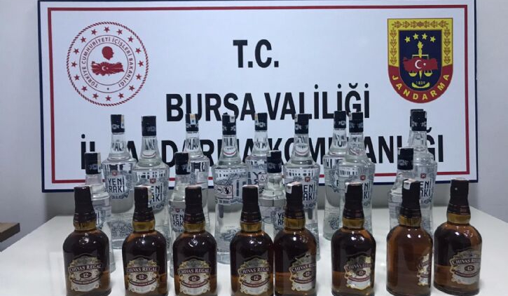 Bursa Dan Inegol E Kacak Alkol Getirirken Yakalandi Inegol Haberleri