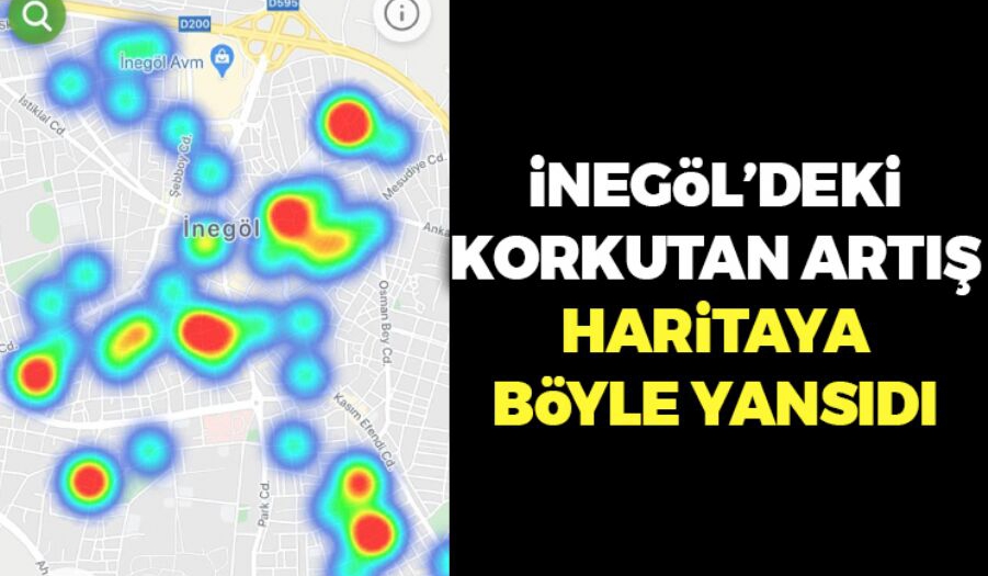 Inegol Icin Korkutan Korona Tablosu Inegol Haberleri