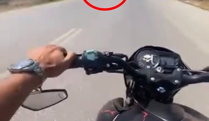 Kaza anı kask kamerasında