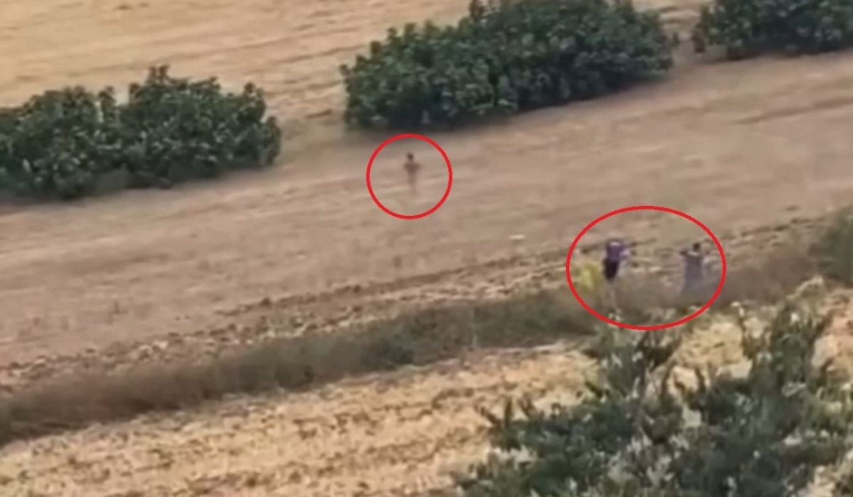 Bursa’da filmleri aratmayan kovalamaca: Şüpheli kaçtı, polis tarlada kovaladı