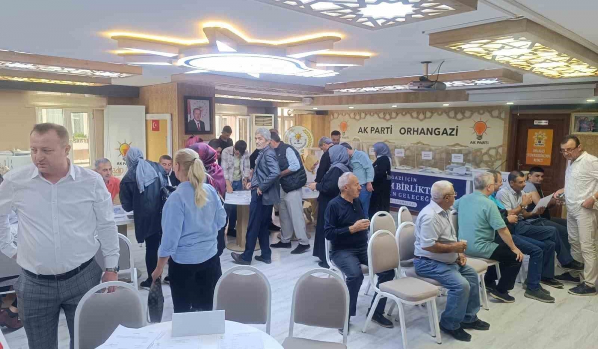Ak Parti Orhangazi’de kongrede oy kullanacak 420 delege belirlendi