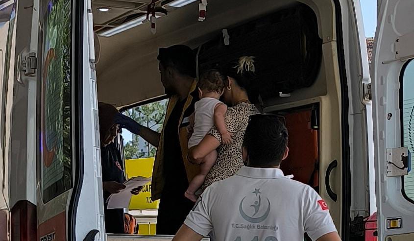 1 yaşındaki Ada Bursa'ya sevk edildi