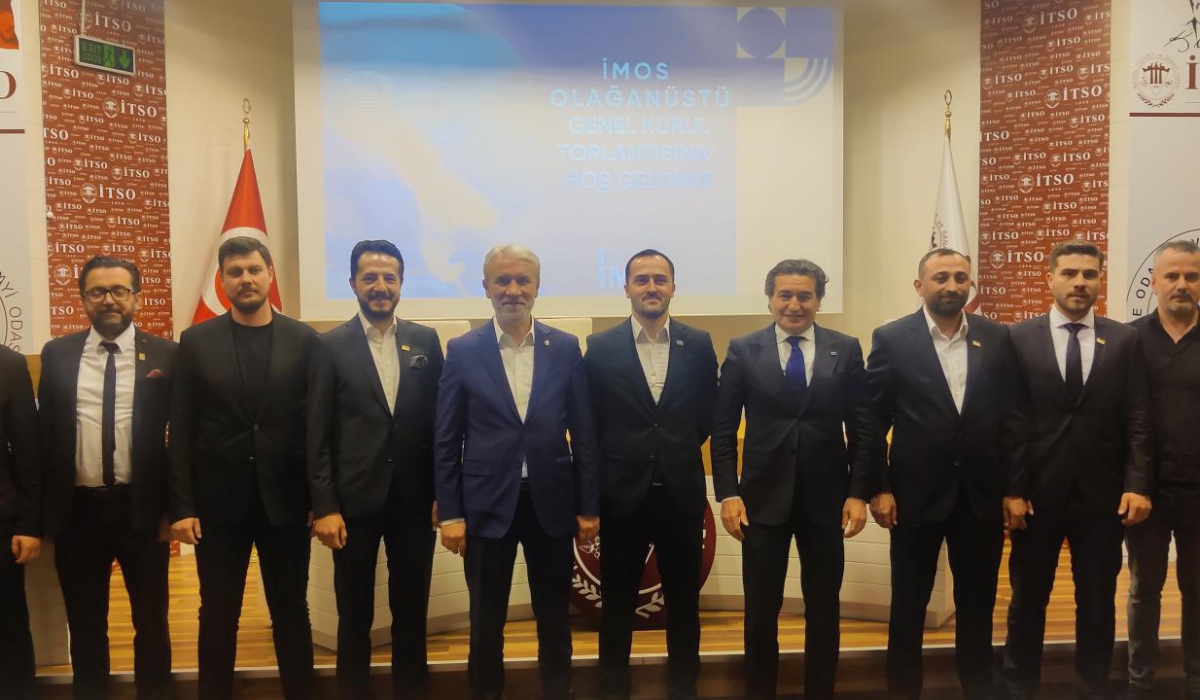 İMOS'un yeni başkanı Uğurtan Turgut oldu