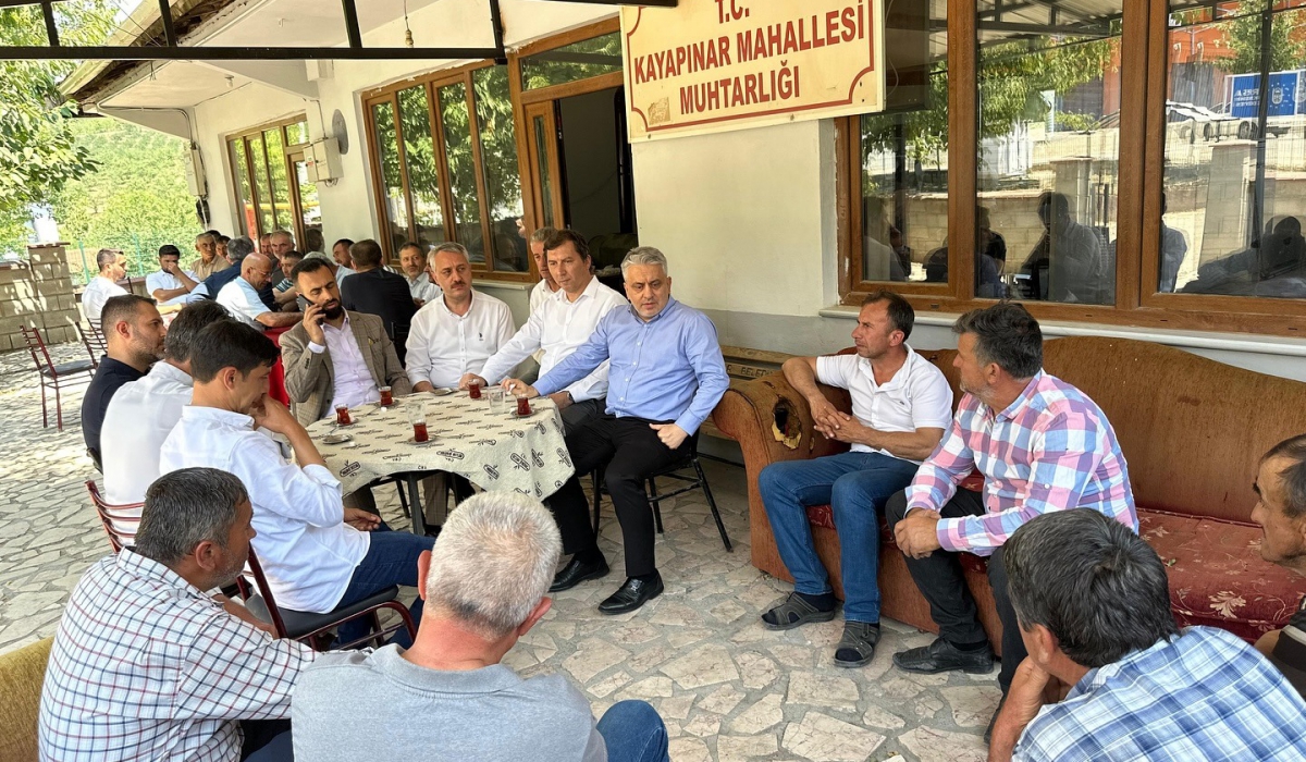 AK Parti İnegöl İlçe Teşkilatı Kırsal Mahalle Ziyaretlerini Sürdürüyor