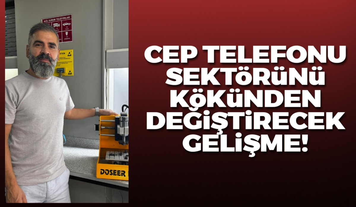 Cep telefonu sektörünü kökünden değiştirecek gelişme!