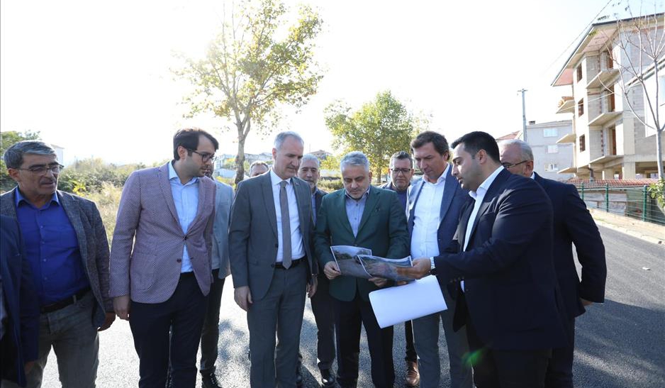 Yeniceköy sokakları asfaltlanıyor