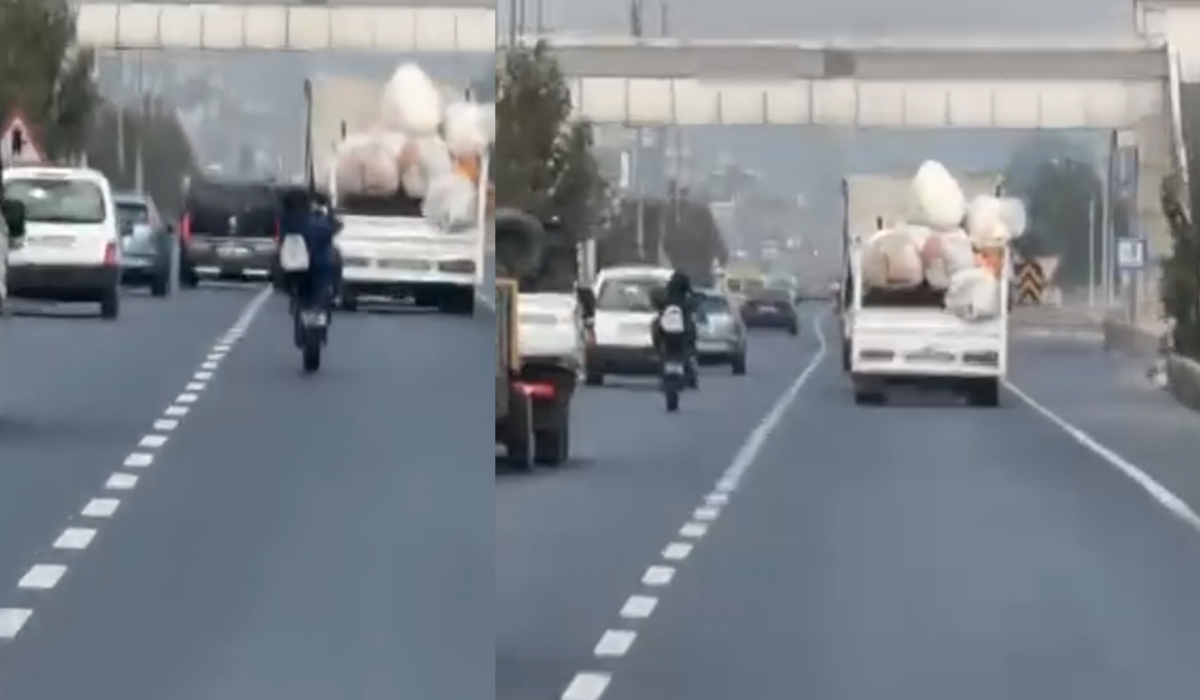İnegöl’de Gençlerde Akrobasi Çılgınlığı: Trafikte Tehlike Saçıyorlar