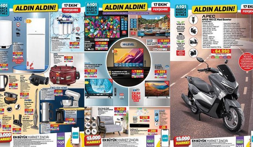 A101 Aktüel Ürünler 17 Ekim 2024: Hangi Ürünlerde İndirim Var?