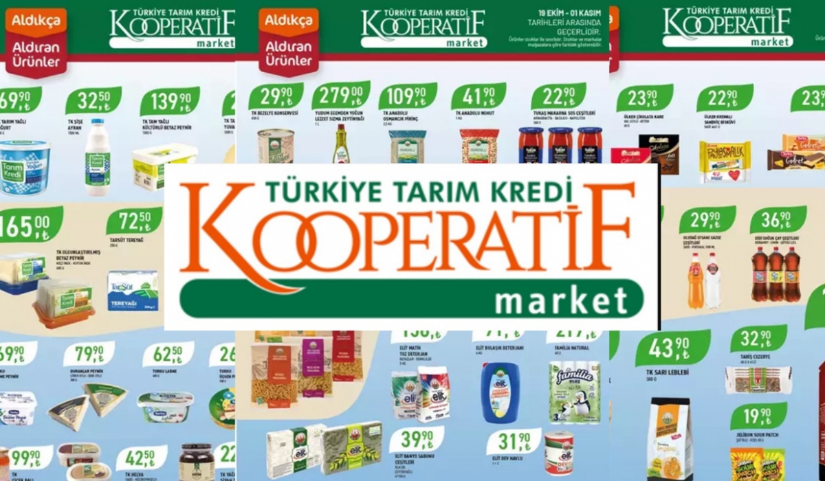 Tarım Kredi Market İndirimleri Başladı: 1 Kasım'a Kadar Geçerli Dev Kampanya