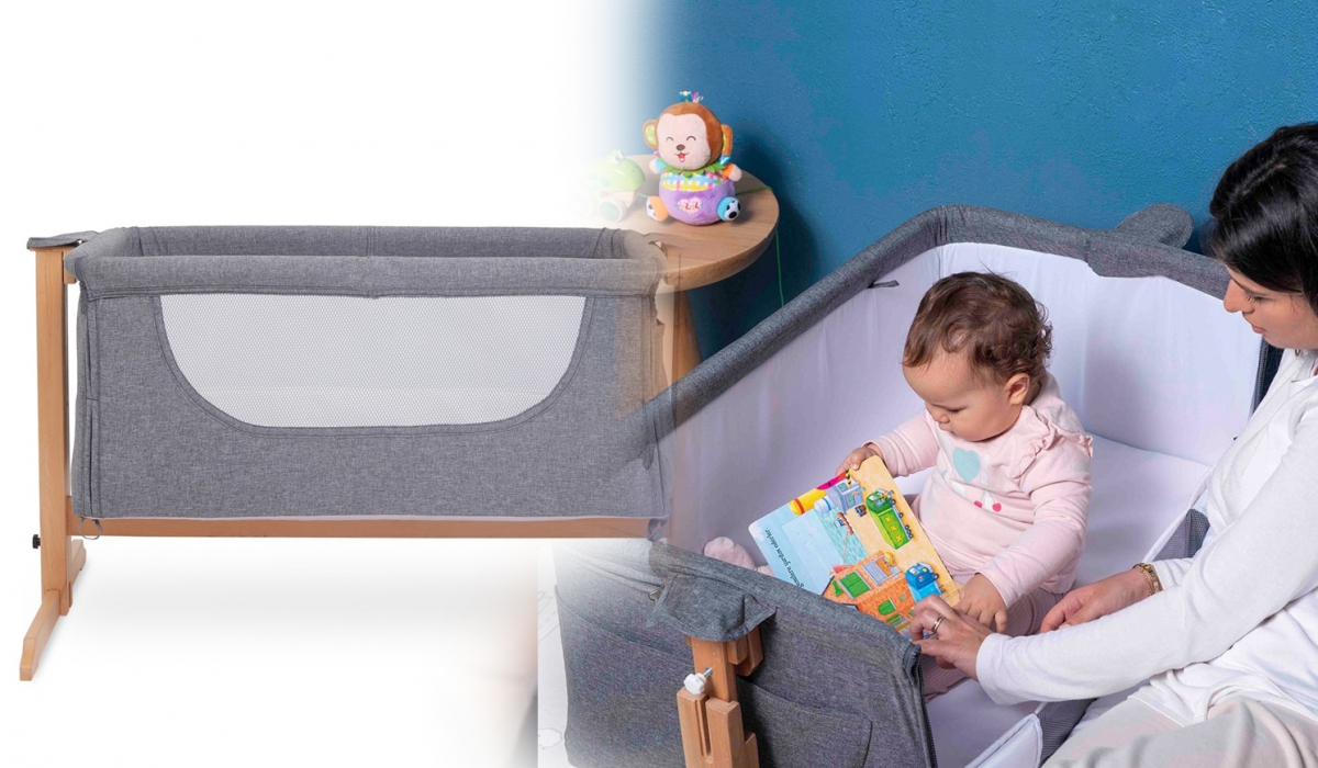 Çilek Mobilya’nın Yeni Sallanır Anne Yanı Beşiği ile Bebeklere Huzur, Annelere Konfor!