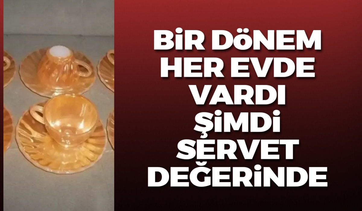 Her evde vardı, şimdi servet değerindeler