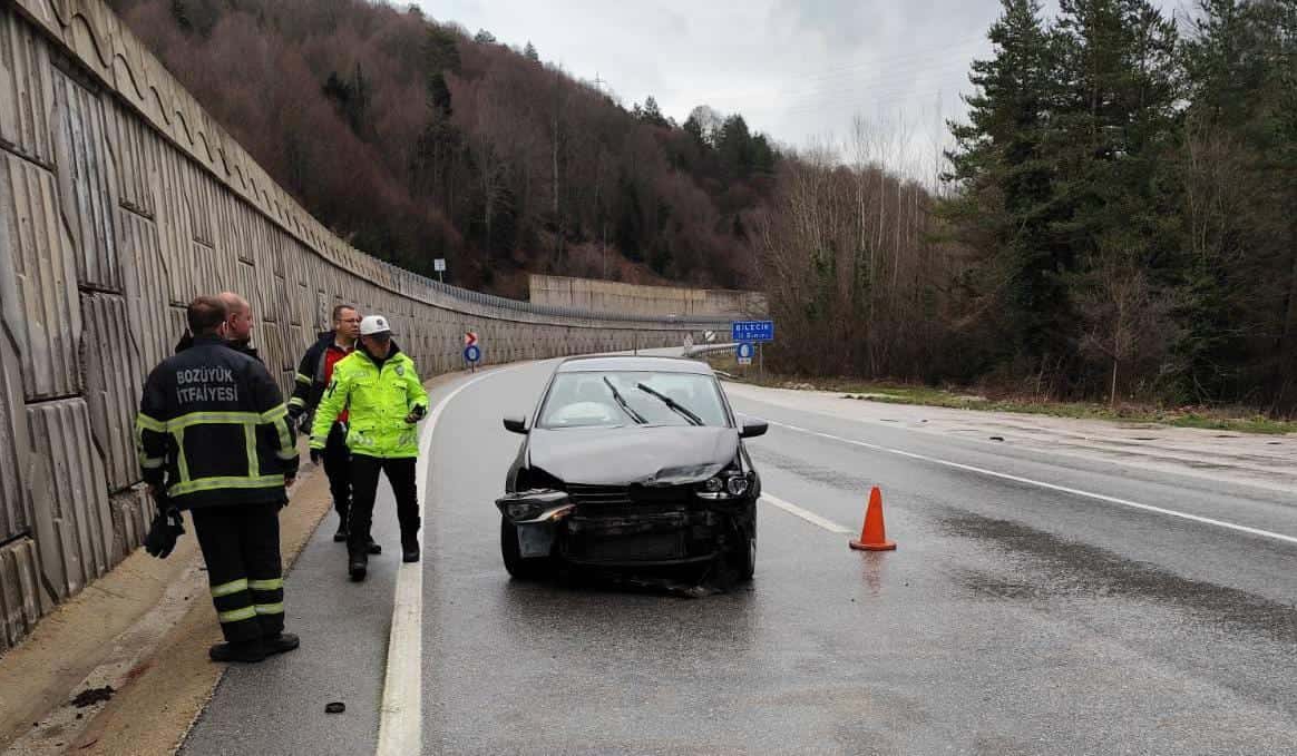 Mezit Boğazı’nda Trafik Kazası: 1 Yaralı