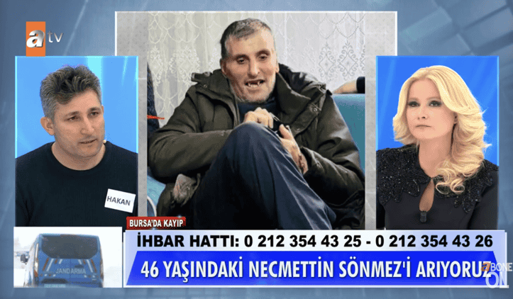 46 yaşındaki engelli Necmettin Sönmez her yerde aranıyor