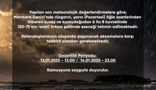 İnegöllüler dikkat! Valilikten fırtına uyarısı geldi