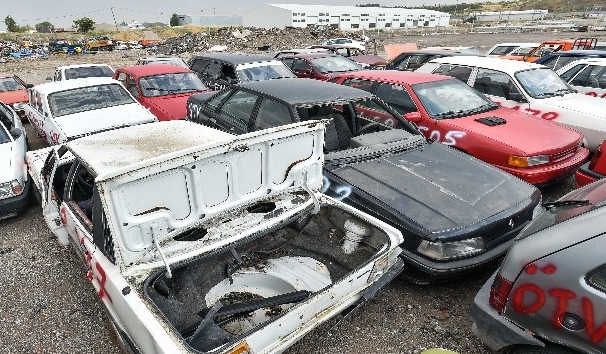 Fiyatlar tavan yapmıştı! Hurda araçlar elde kaldı