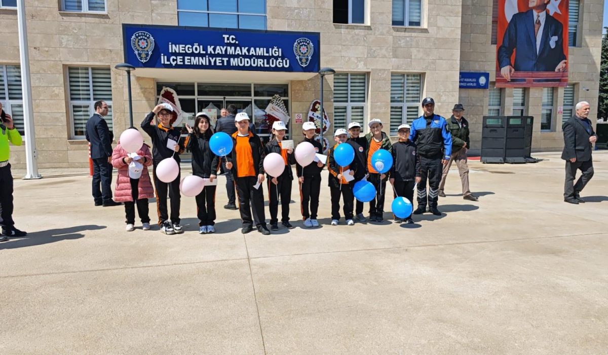 İnegöl’de Polis Haftası Coşkusu Törenle Kutlandı