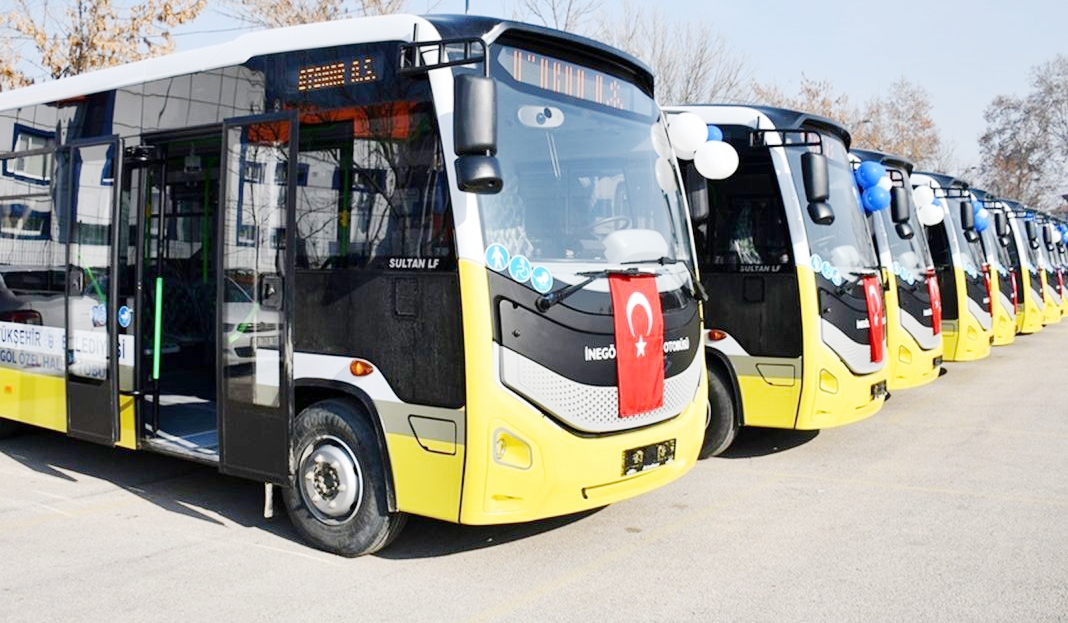 İnegöl'de toplu taşımada sefer saatleri değişti