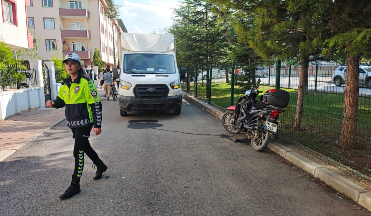 Motosiklet Sürücüsü Ağır Yaralandı