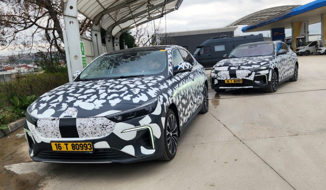 TOGG T10F Sedan İnegöl Yollarında Görüntülendi