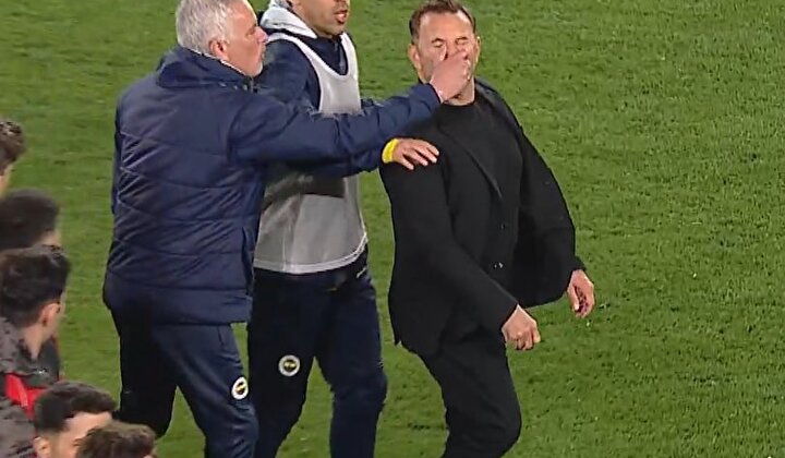 Türkiye'nin konuştuğu olayda Okan Buruk Mourinho'ya ne dedi?