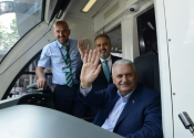 Bursa’da T2 tramvay hattı Binali Yıldırım’ın katılımıyla açıldı
