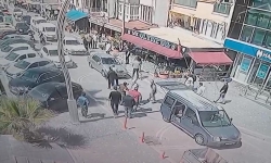 Genç kadını sürükleyerek böyle kaçırmaya çalıştılar