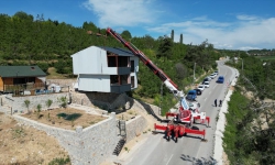 Kaçak villasını yıkımdan vinçle kurtaran kişi konuştu