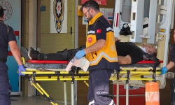 İnegöl’de öğretmen kazada hastanelik oldu