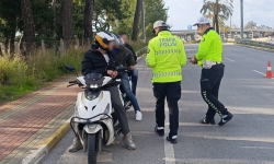 Motosiklet sürücüleri şimdi yandı!