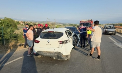 İnegöl -Yenişehir yolunda can pazarı! Çok sayıda yaralı var