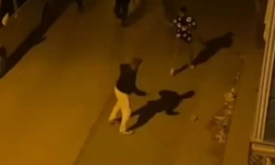 İnegöl'de parkta taciz iddiası! Yaka paça polise teslim edildi
