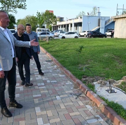 Atatürk Kültür Parkı aydınlatılıyor
