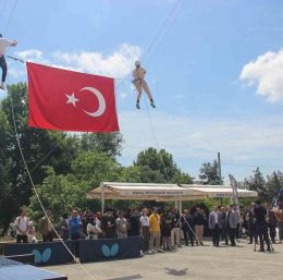 BUÜ Spor Festivali’nde öğrenciler hünerlerini sergiledi
