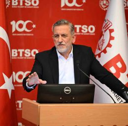 BTSO Yönetim Kurulu Başkanı İbrahim Burkay’dan Bursa iş dünyasına dev yatırım müjdesi