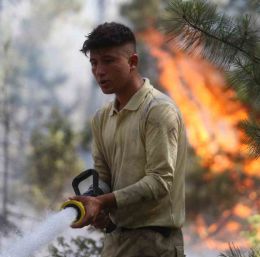 Orhaneli’ndeki orman yangını kontrol altına alındı