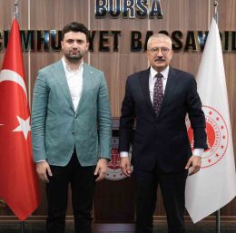 Bursaspor yönetimi Bursa Cumhuriyet Başsavcısı Ramazan Solmaz’ı ziyaret etti