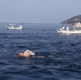 4. Açık Deniz Yüzme Maratonu Mudanya’da neticelendi