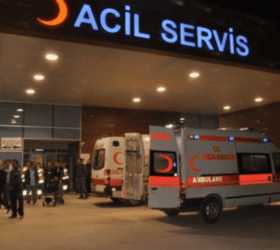İftar saatinde minibüs çarptı!