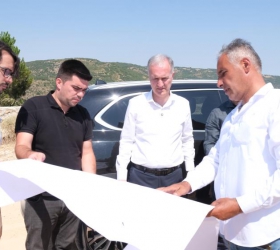 İnegöl Millet Bahçesi hızla yükseliyor!