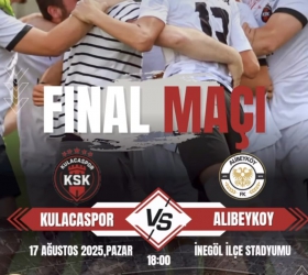 İnegöl’de Köyler Arası Futbol Turnuvası'nda final heyecanı