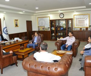 Aydın’daki özel yurt sahiplerinden ADÜ Rektörü Bircan’a ziyaret
