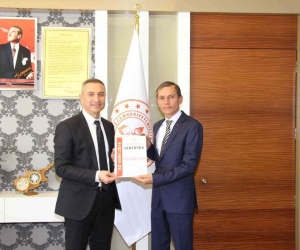 Fatma Mehmet Cadıl Fen Lisesine ISO 45001:2018 belgesi