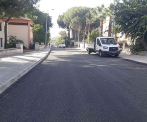 Yatağan Mehmet Özcan Caddesinde sıcak asfalt çalışması tamamlandı