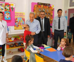 Başkan Akkaya Dünya Çocuklar Günü’nde çocuklarla buluştu