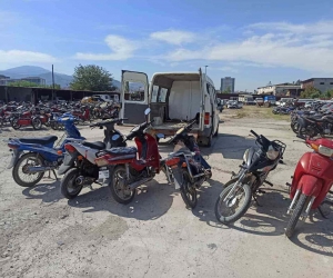 Alaşehir jandarmasından motosiklet uygulaması