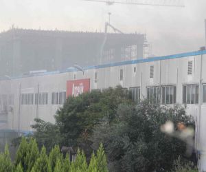 Arçelik Manisa fabrikasında korkutan yangın
