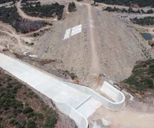 Çamönü Barajı’nda su tutulmaya başladı
