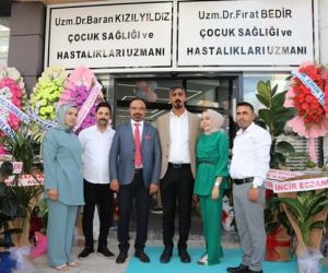 Van’da Dr. Baran Kızılyıldız - Dr. Fırat Bedir Çocuk Sağlığı ve Hastalıkları Kliniği törenle hizmete açıldı