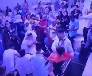 Damat para kapmak isteyen çocuğu fırlattı