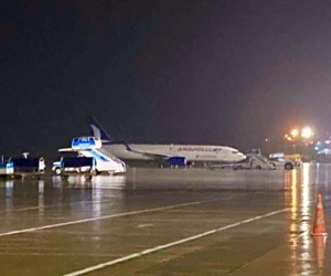 Ankara’dan Rize’ye gelen uçak, yıldırım isabet edince Trabzon’a mecburi iniş yaptı